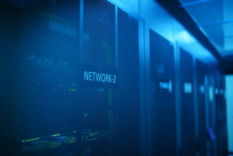 tech server rack room